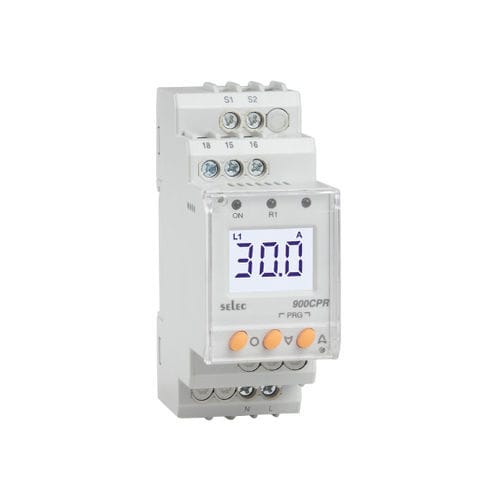 Relais de protection de surintensité - 900CPR-1-BL-U - SELEC Controls Pvt. Ltd. - de sous-intensité / 1NO/NF / monophasé