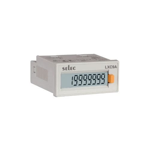 Compteur totalisateur binaire - LXC900A-V - SELEC Controls Pvt. Ltd. - numérique / électronique / pour montage sur panneau