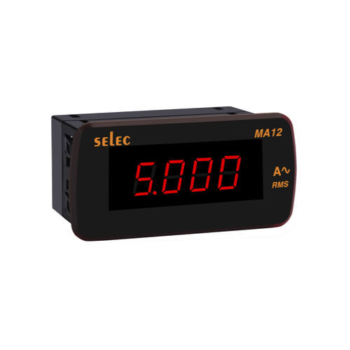 Ampèremètre numérique - MA12 series - SELEC Controls Pvt. Ltd. - AC / monophasé / monté en panneau