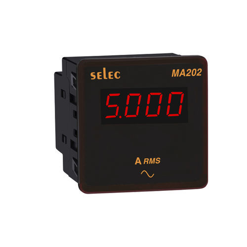 Ampèremètre AC - MA202 - SELEC Controls Pvt. Ltd. - monté en panneau / industriel / de mesure