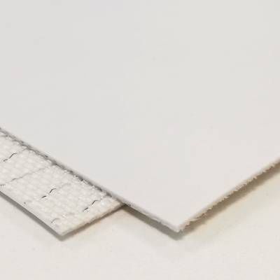 Bande de convoyeur en polyuréthane - 1PURB25H/CW - REVEYRON - 92 shore A / industrielle / pour l'industrie agroalimentaire