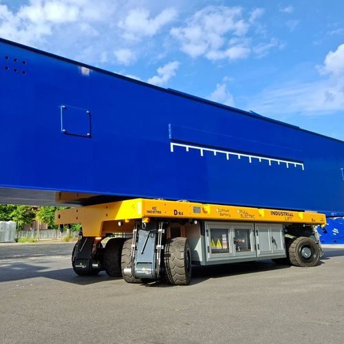 Chariot automoteur électrique - INDUSTRIAL LIFT - à 2 essieux / compact / radiocommandé
