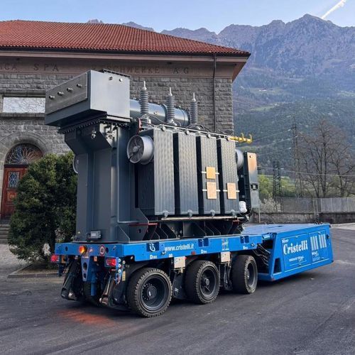 Chariot automoteur électrique - SPMT - INDUSTRIAL LIFT - à moteur diesel / à 3 essieux / pour fortes charges