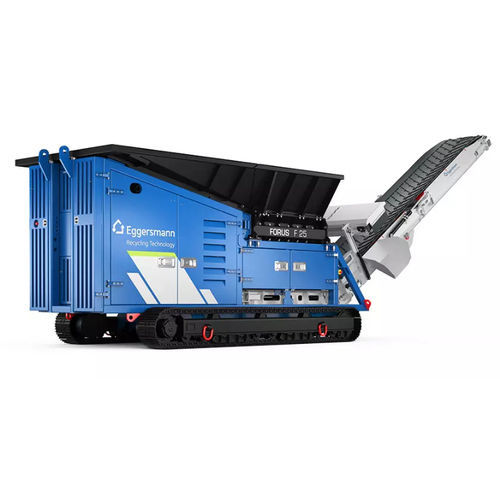 Déchiqueteur secondaire - FORUS F 25 - Eggersmann Recycling Technology - à deux arbres / pour le bois / de déchets