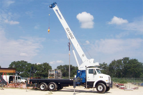 Grue montée sur camion - 35124 C - Manitex - télescopique / de chargement