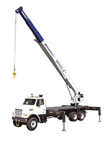 Grue mobile - 22101 S - Manitex - télescopique / de chargement / à 3 essieux