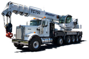 Grue montée sur camion - TC700 - Manitex - télescopique / pour chantier / de levage