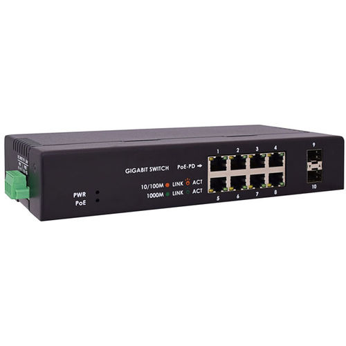 Commutateur Ethernet non administrable - NET-429 - WinSystems, Inc. - 10 ports / PoE / redondant