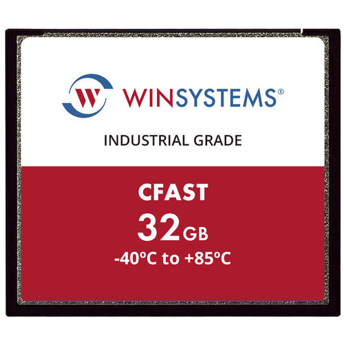 Carte mémoire SD - CFAST-B-XXG-SI - WinSystems, Inc. - 32 GB / industrielle / SATA