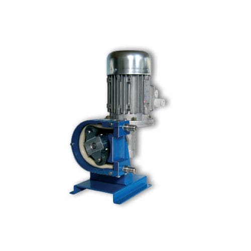 Pompe péristaltique - AS FX - FLUIMAC - pour produits chimiques / à boue / avec moteur électrique