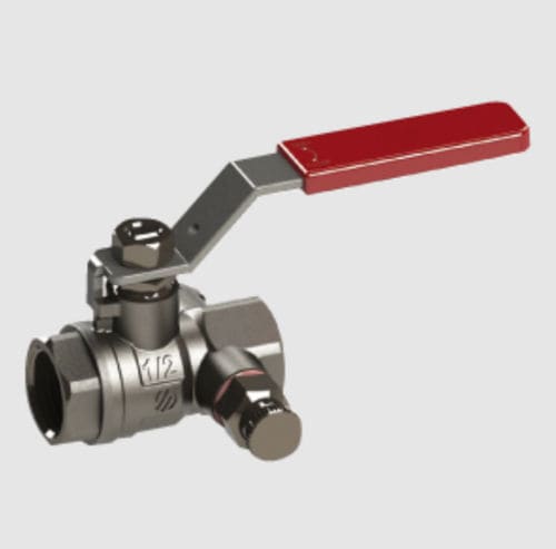 Vanne à boisseau sphérique - V3000B - SOCLA - à levier / de vidange / pour l'eau