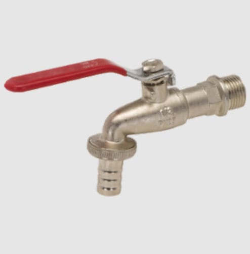 Vanne à boisseau sphérique - V2500 - SOCLA - à levier / pour l'eau / mâle-mâle