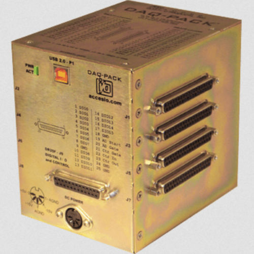 Système d’entrées/sorties numérique - DAQ-PACK - ACCES I/O Products, Inc. - analogique / USB / 8 canaux
