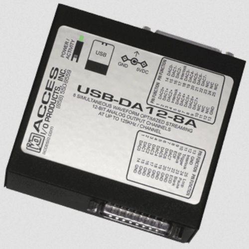 Module de sortie analogique - USB-DA12-8E - ACCES I/O Products, Inc. - USB / 8 canaux / d'automatisation