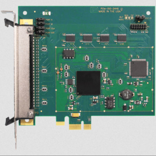 Carte d'E/S numérique - PCIe-DIO-24HS - ACCES I/O Products, Inc. - série / PCI Express / jumper