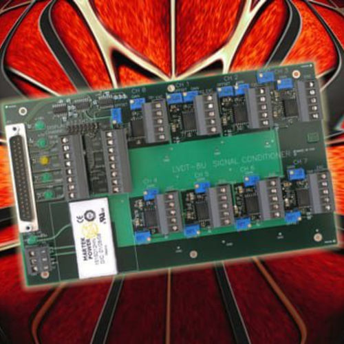 Module de traitement de signal pour transducteur LVDT - LVDT-8U - ACCES I/O Products, Inc.