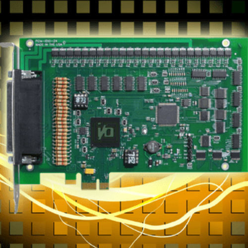 Carte d'E/S numérique - PCIe-IDIO-24 - ACCES I/O Products, Inc. - TTL / PCI Express / PCIe