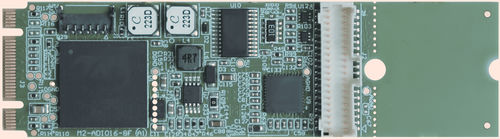 Carte d'E/S analogique - M.2-ADIO16-8F - ACCES I/O Products, Inc. - à 4 sorties analogiques / 8 canaux / à 4 entrées analogiques