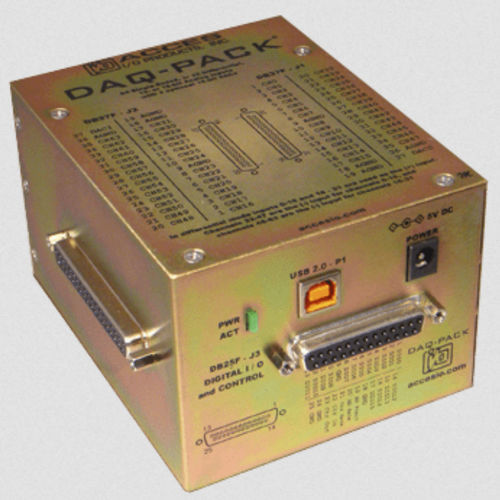 Système d’entrées/sorties numérique - DAQ-PACK M - ACCES I/O Products, Inc. - analogique / USB / 4 canaux