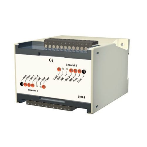 Conditionneur de signal sur rail DIN - LVD 3  - Nobel Weighing Systems - pour transducteur LVDT