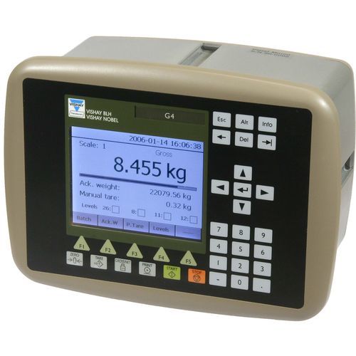 Indicateur de pesage encastrable -  BLH G4 - Nobel Weighing Systems - affichage LCD / sur rail DIN / IP65