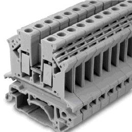 Bloc de jonction sur rail-DIN - UL-UK series - Elinker Electric - à connexion à vis
