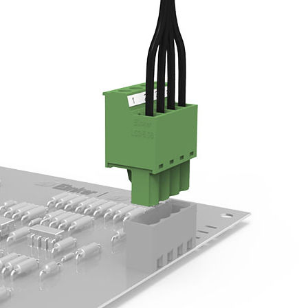Bloc de jonction pour PCB - LC3-5.08 - Elinker Electric - enfichable / à connexion à vis / push-in