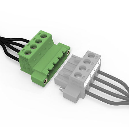 Connecteur femelle - LC10MG-5.08 - Elinker Electric - multipolaire / en plastique / en laiton