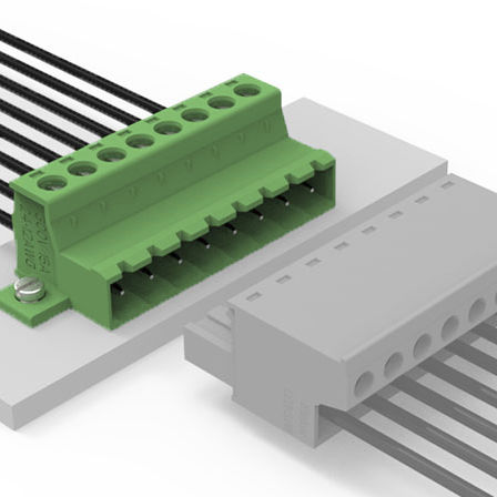 Connecteur femelle - LC10N-5.08 - Elinker Electric - multipolaire / en nylon / de carte électronique