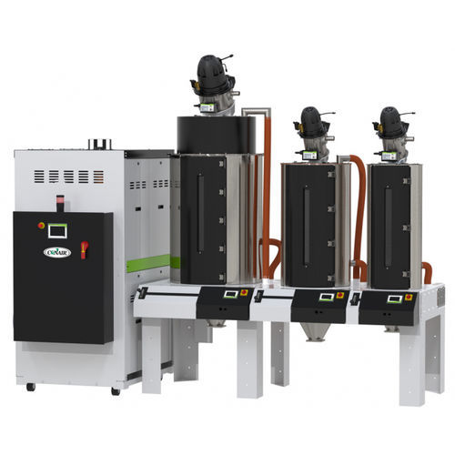 Trémie de séchage - ResinWorks® - Conair - pour granulés en plastique / pour unités d'alimentation / pour machine