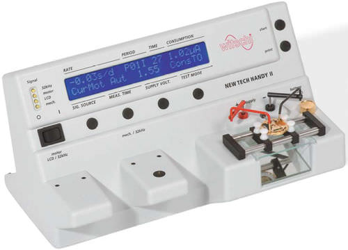Appareil de test de sécurité électrique - max. 230 V, 1.2 A | Handy II - Witschi - automatique / pour montre quartz