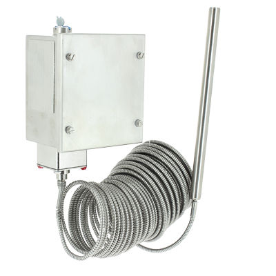 Interrupteur thermique à dilatation de gaz - FX  - GEORGIN S.A. - réglable / SPDT / en acier inoxydable