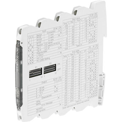 Conditionneur de signal 4-20 mA - SG  - GEORGIN S.A. - amplificateur / sur rail DIN / pour mesure de température