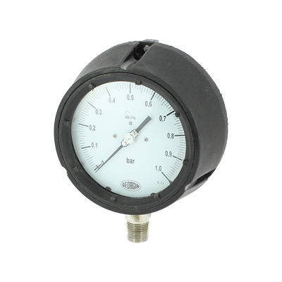 Manomètre relatif - M5050 - GEORGIN S.A. - analogique / fileté / en acier inoxydable