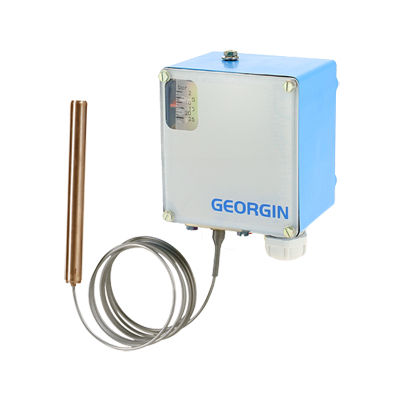 Interrupteur thermique à dilatation de gaz - U series - GEORGIN S.A. - en laiton / SIL / IP65