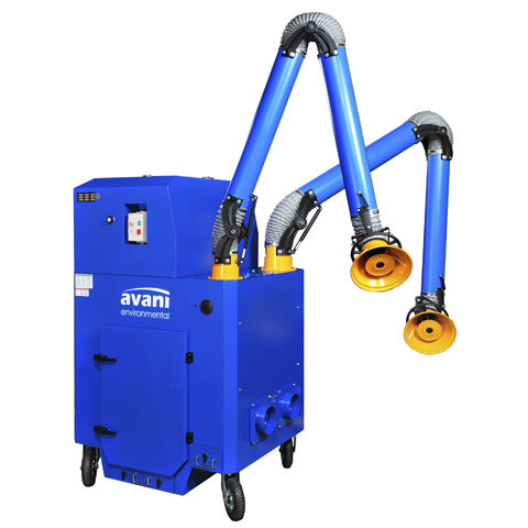 Aspirateur de fumée mobile - SPC-5000 - Avani Environmental - de soudage / à filtre au charbon actif / avec bras d'aspiration