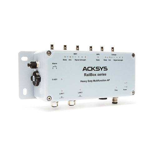 Routeur LTE - RailBox  - ACKSYS Communications & Systems - cellulaire / de données / Ethernet