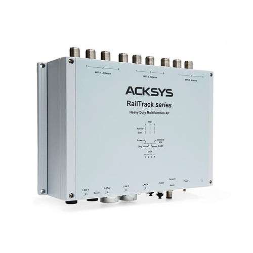 Point d'accès WiFi - RailTrack - ACKSYS Communications & Systems - MIMO / Ethernet / réseau
