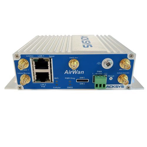 Routeur cellulaire - AirWan - ACKSYS Communications & Systems - sans fil / GPS / GSM