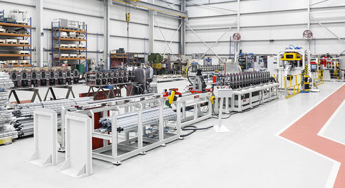 Ligne de profilage pour profilés - DIMECO - automatique / CNC / poinçonnage