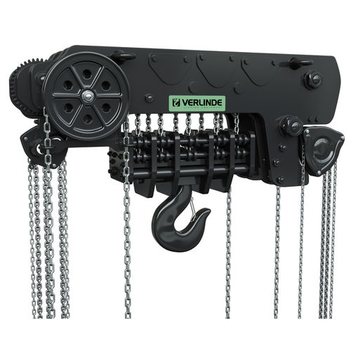 Palan à chaîne manuel - ZHV HPR series - VERLINDE - compact / résistant à la corrosion / à hauteur perdue réduite