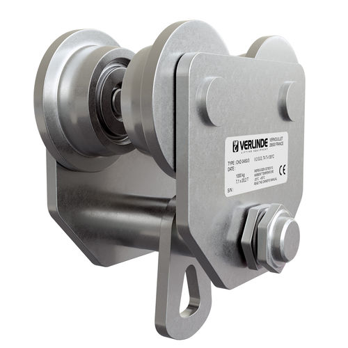 Chariot pour palan manuel -  CHZ INOX - VERLINDE - en inox