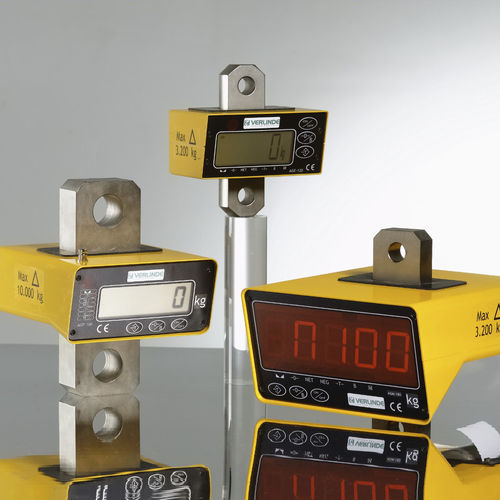 Peson pour mesure de charge - PEV series - VERLINDE - avec afficheur LCD / avec afficheur à LED