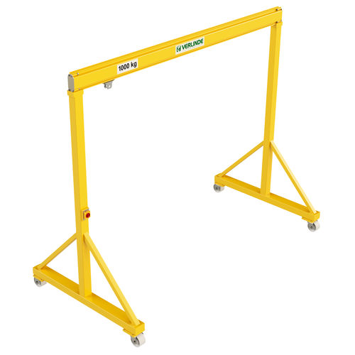 Portique mobile - VGPS  - VERLINDE - pour atelier / monopoutre / en acier