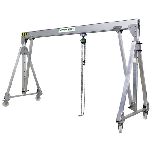 Portique mobile - VGPA series - VERLINDE - pour atelier / en aluminium