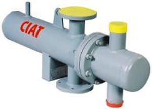 Échangeur de chaleur à tubes et calandre - CORELIS UDH, USH, UDV, USV, RDH - CIAT - liquide / liquide