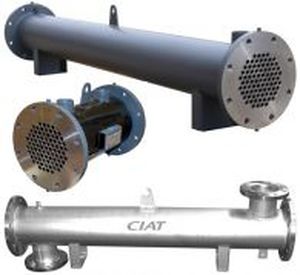 Échangeur de chaleur tubulaire - FSH - CIAT - liquide / gaz