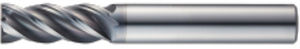 Fraise monobloc - VXE504 series - WIDIN Co Ltd  - pour acier inoxydable / pour acier au carbone / pour cuivre