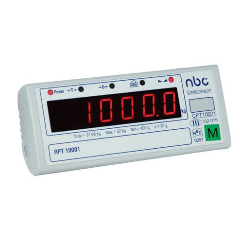 Indicateur de pesage numérique - CPT 02 - NBC Elettronica Group Srl - benchtop / mural / étanche à la poussière