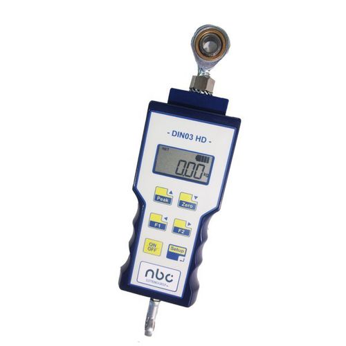 Dynamomètre numérique - DIN 03 - NBC Elettronica Group Srl - portable / avec enregistreur de données